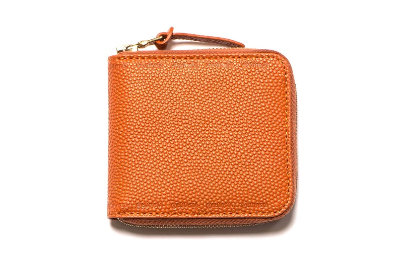 visvim Horween Basketball Leather Sixth Man Wallets Orange Green Black Bi Fold