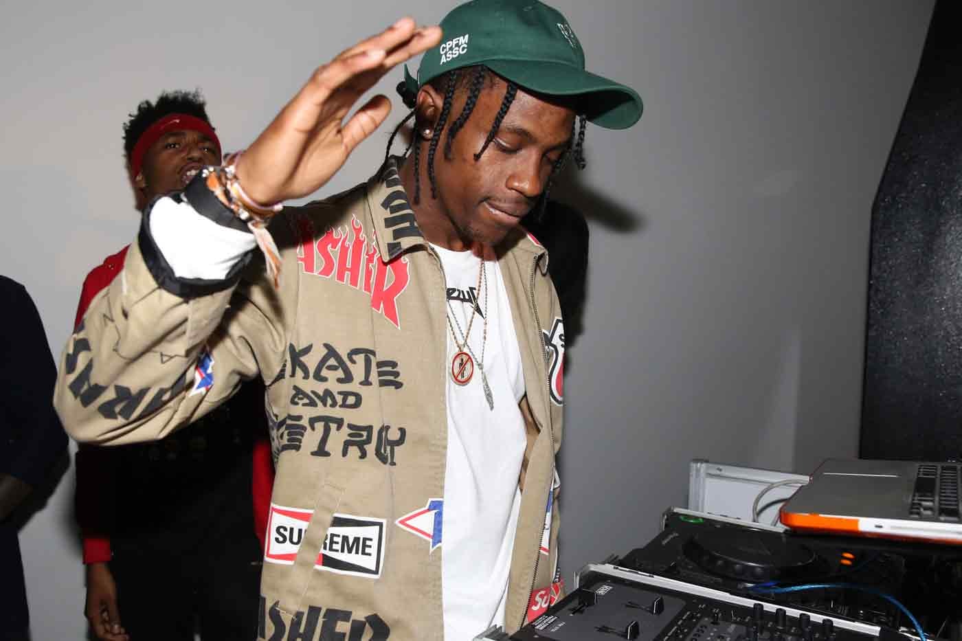Watch Travi$ Scott Working on a 'Rodeo' Song