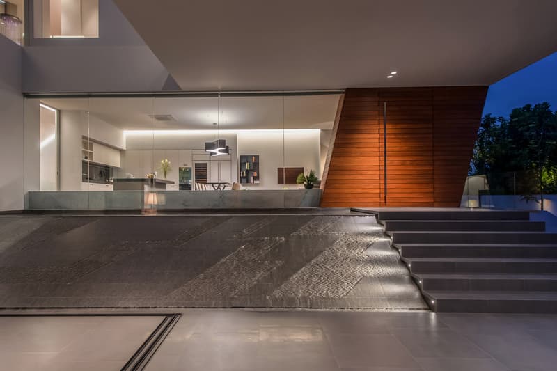 waterfall house bangkok thailand krisada boonchaleow manoo studio