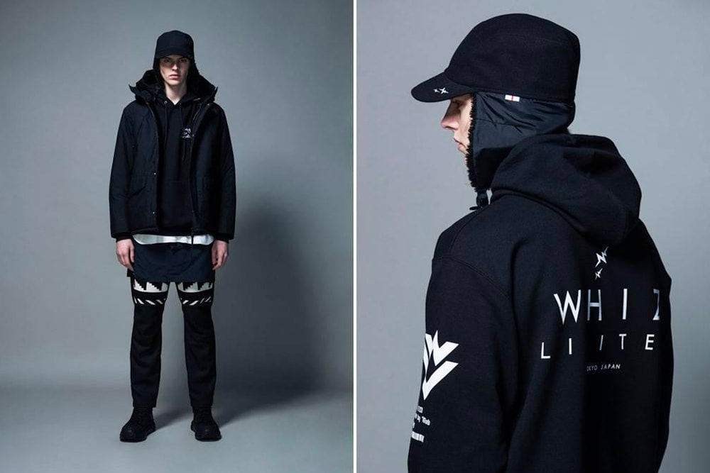 Whiz Limited 2018 Fall Winter collection Lookbook Japanese streetwear fashion jackets clothing sweaters hats sports tracksuits track pants track jackets comfort casual wear sporting