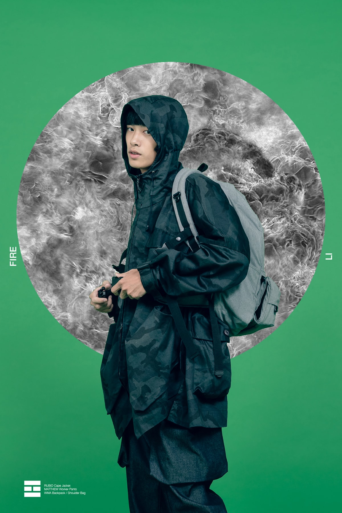 wisdom fall winter 2018 lookbook collection techwear china chinese INTERSTELLAR FRONTLINE bagua technical clothing