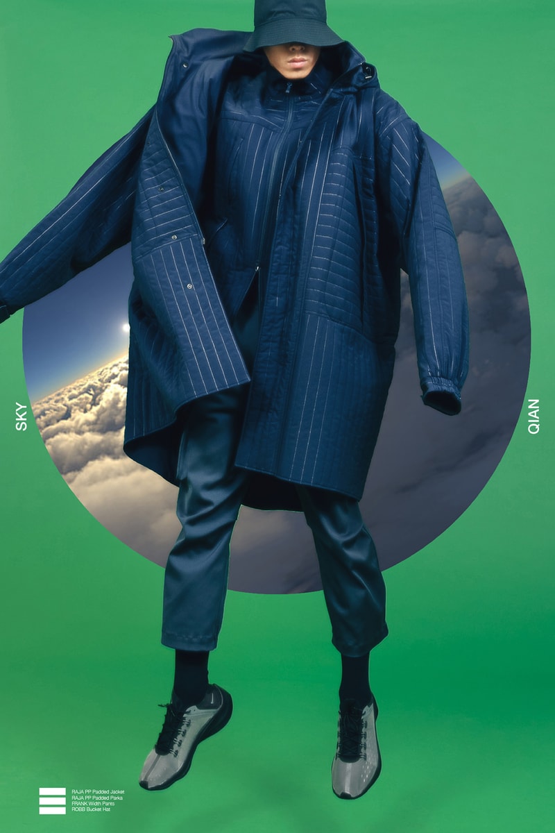 wisdom fall winter 2018 lookbook collection techwear china chinese INTERSTELLAR FRONTLINE bagua technical clothing