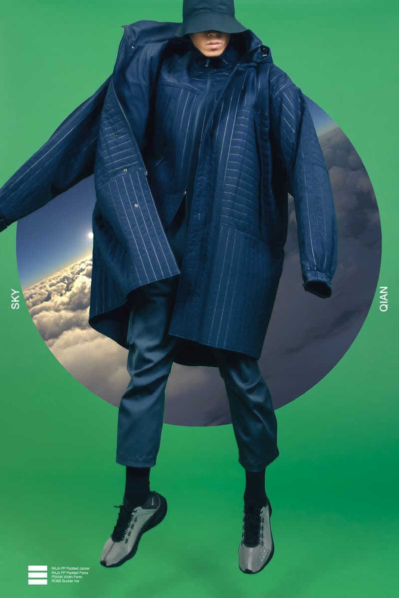 wisdom fall winter 2018 lookbook collection techwear china chinese INTERSTELLAR FRONTLINE bagua technical clothing