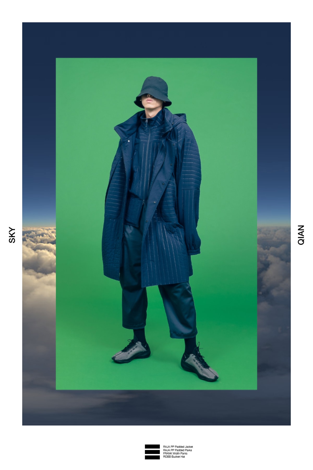 wisdom fall winter 2018 lookbook collection techwear china chinese INTERSTELLAR FRONTLINE bagua technical clothing