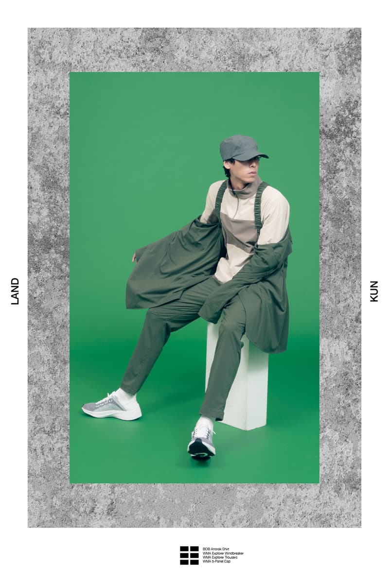 wisdom fall winter 2018 lookbook collection techwear china chinese INTERSTELLAR FRONTLINE bagua technical clothing