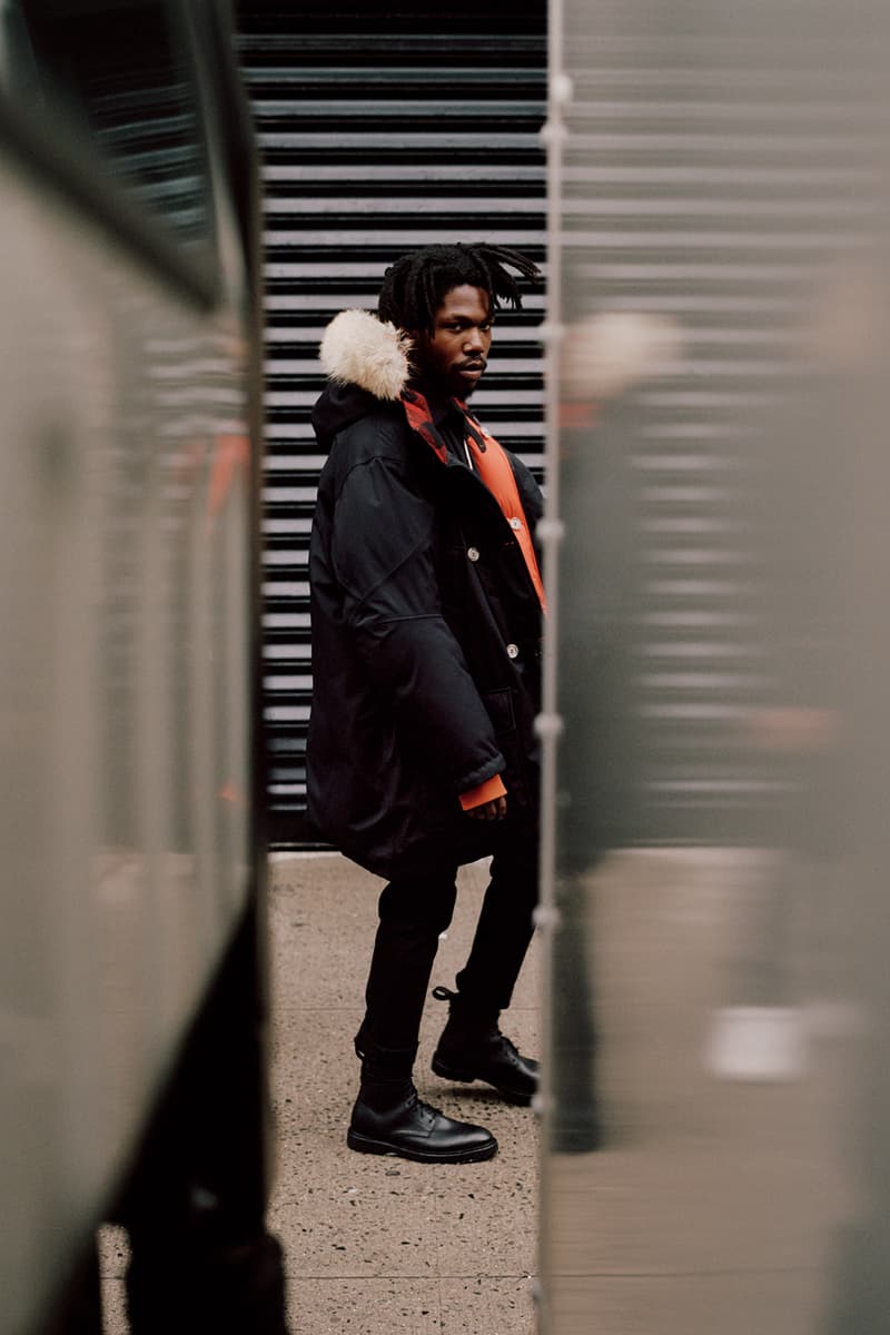 Woolrich Fall/Winter 2018 Campaign Clothing Fashion Cop Purchase Buy Onyx Collective Raphaelle Zarina Nares Lauryn Hill Parka Outerwear Jacket Coat