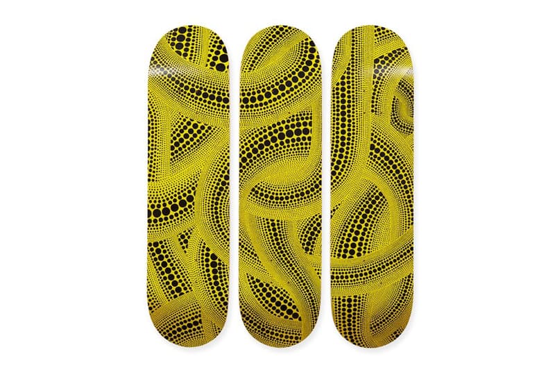 yayoi kusama MoMa museum of modern art dot obsession yellow trees artwork polka spot october 2018 drop release date info purchase sell sale price
