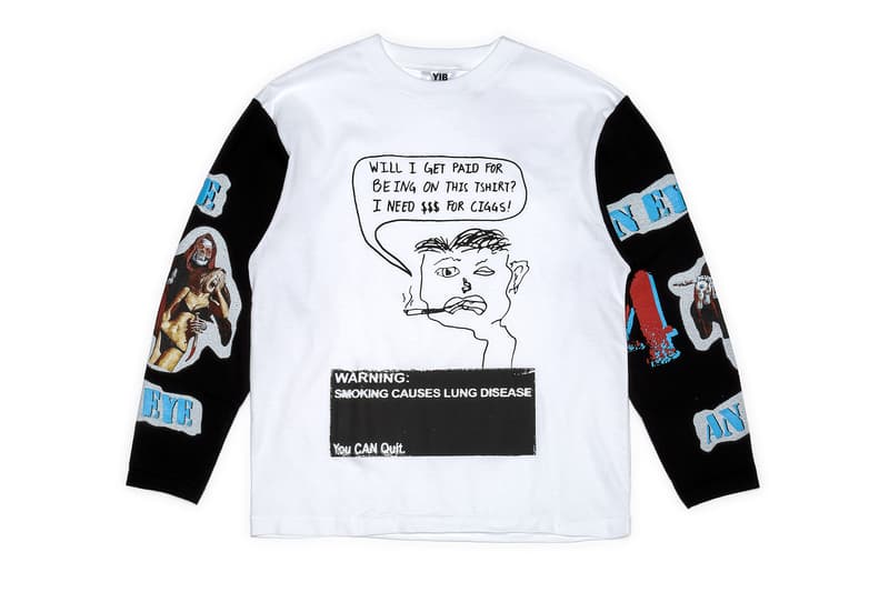 Youths In Balaclava YIB Line apparel collection t-shirts YIB TAPE 1A dsm dover street market