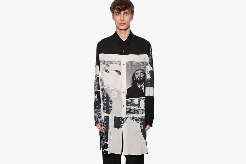 Yohji Yamamoto Continues Graphic Streak With Printed Tencel Shirts