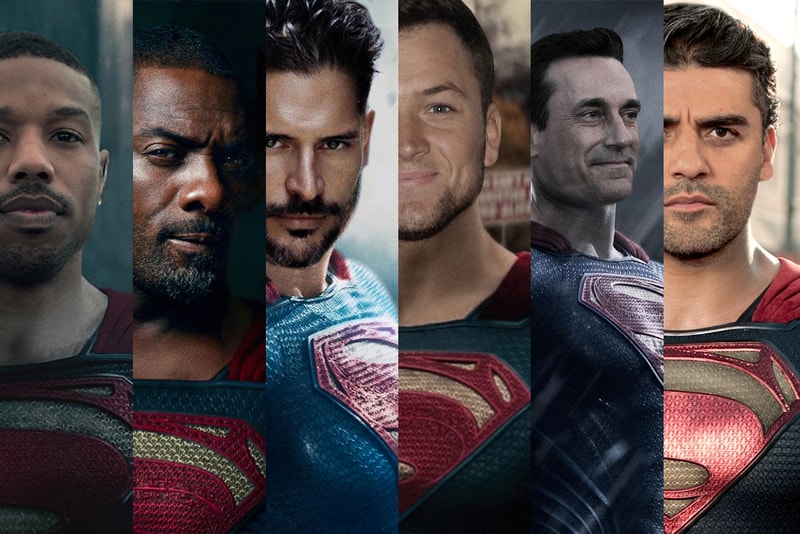 Henry Cavill Superman Warner Bros. Man of Steel DC Comics DC Universe DCEU Worlds of DC Michael B. Jordan Jon Hamm Idris Elba Taron Egerton Oscar Isaac Joe Manganiello THR