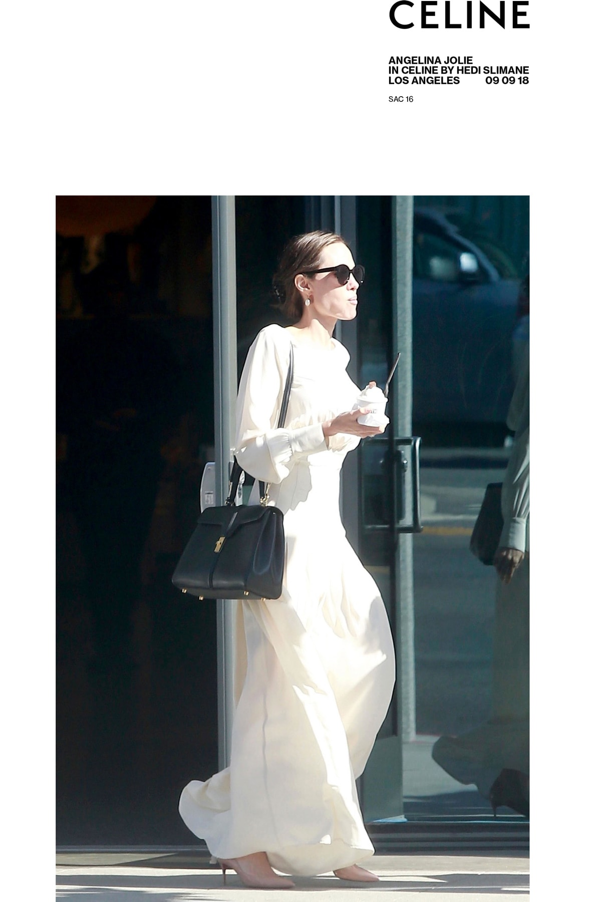 CELINE Campaign With Lady Gaga, Angelina Jolie