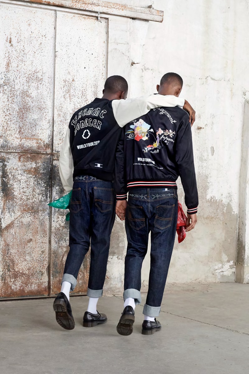 moncler genius 7 hiroshi fujiwara fragment design lookbook spring summer 2019 collection collaboration