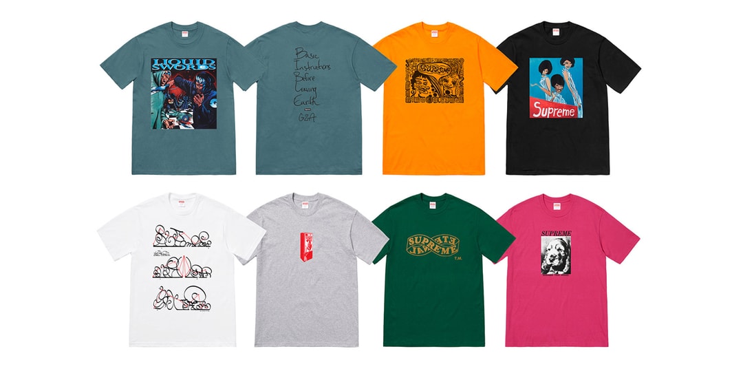 Supreme Fall/Winter 2018 Drop 6 Release Info