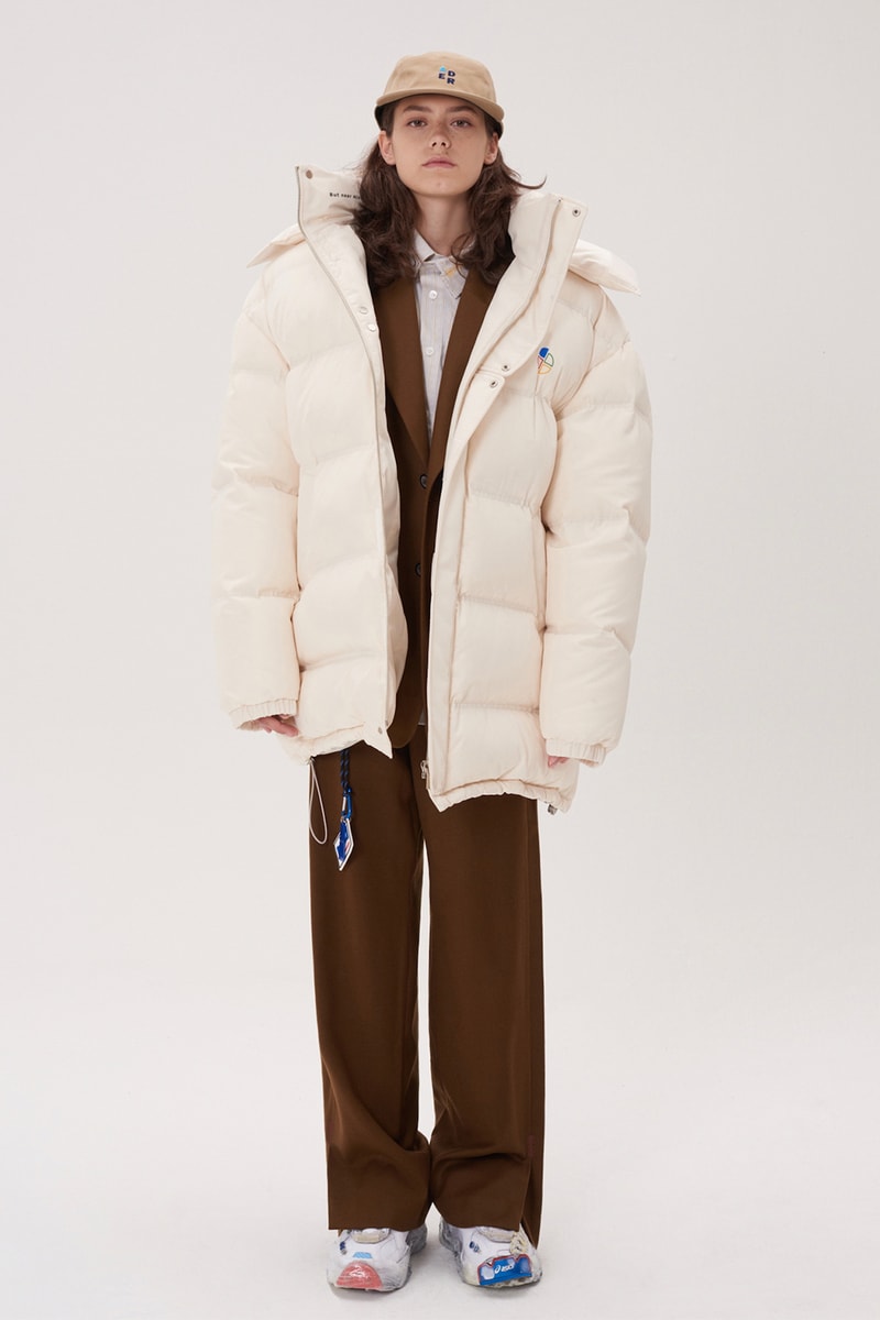 ADER error Fall Winter 2018 A WEB SPACE collection Lookbook Windows Logo hats sweaters jackets accessories scarves trousers