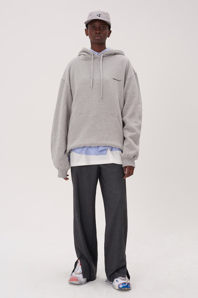 ADER error Fall Winter 2018 A WEB SPACE collection Lookbook Windows Logo hats sweaters jackets accessories scarves trousers