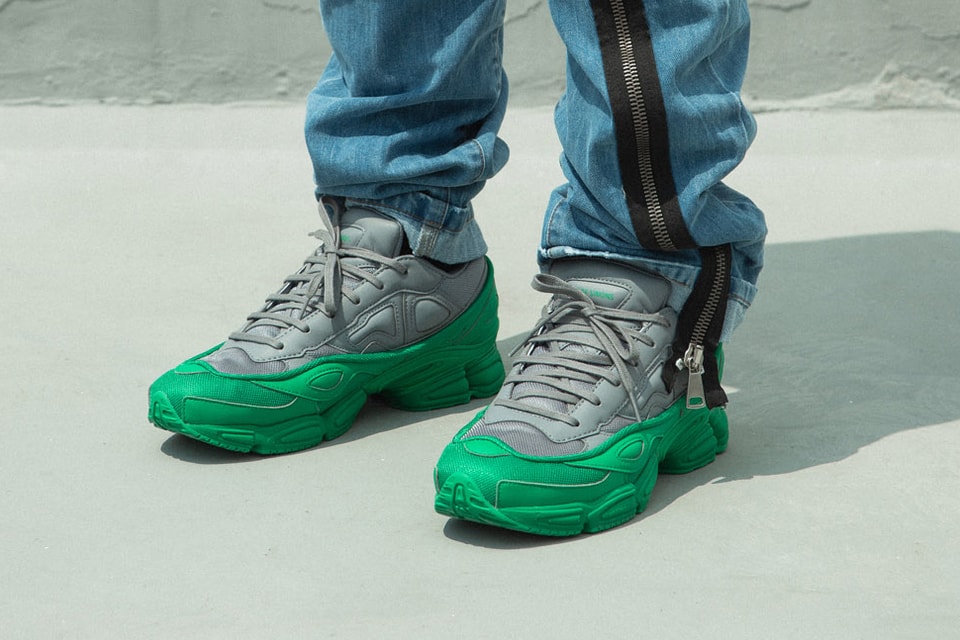 Raf Simons sneakers green color