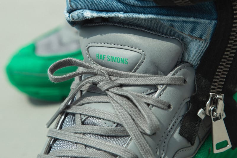 green and grey raf simons