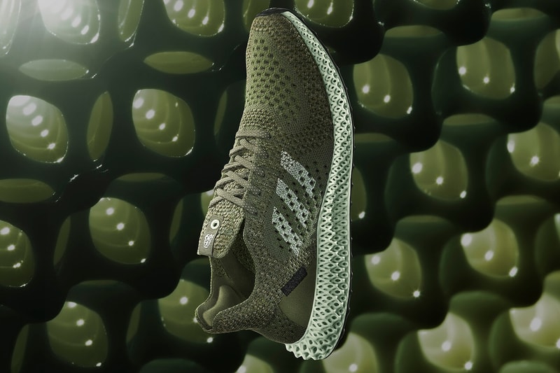 footpatrol adidas consortium futurecraft 4d carbon green london design festival ben cullen williams footwear sneakers trainers silhouette release information details
