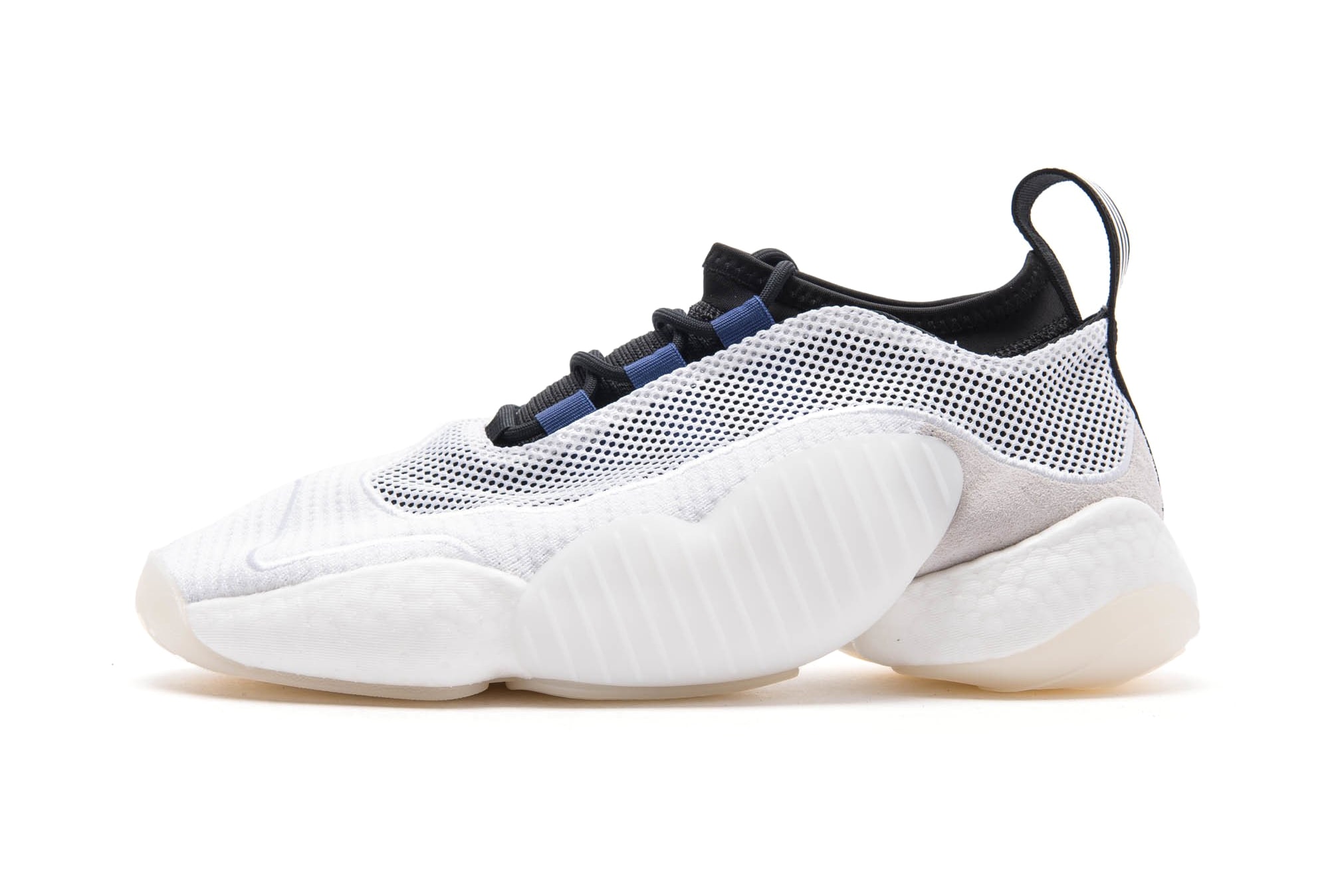 adidas Crazy BYW LVL 2 White Black fall 2018 release sneakers