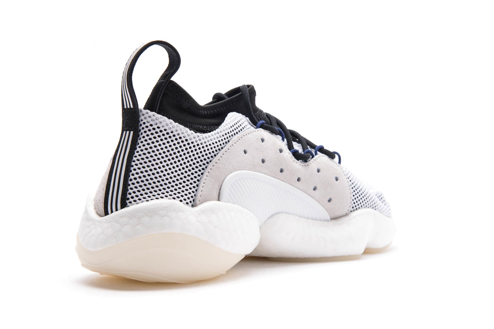 adidas Crazy BYW LVL 2 White Black fall 2018 release sneakers
