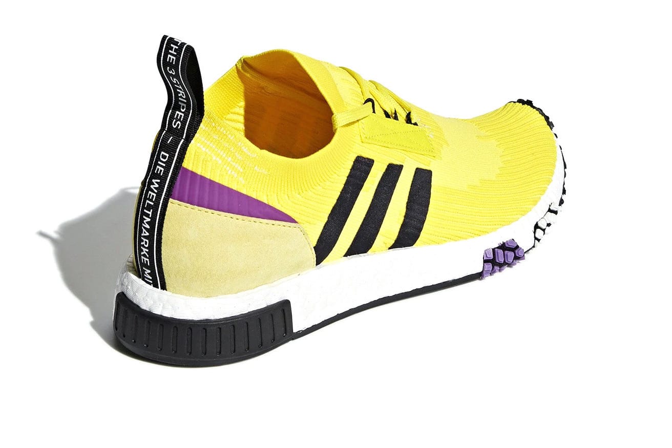 adidas nmd purple and yellow