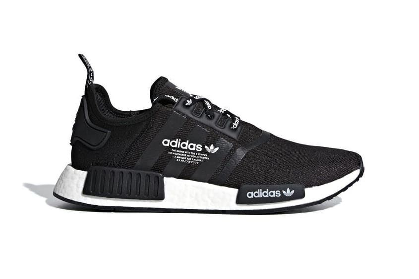 adidas black and white nmd r1