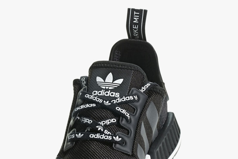 adidas NMD R1 "Black/White Branding" Release date sneaker 2018