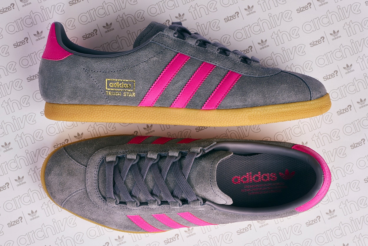 adidas Originals Archive Trimm Star Grey-Magenta size? Exclusive Shoes Kicks Trainers Sneakers Footwear