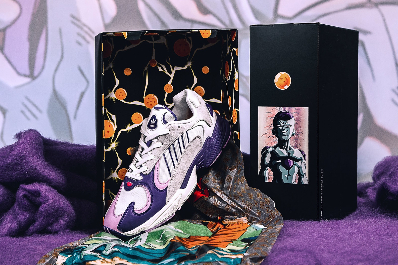 Dragon Ball Z x Adidas Sneakers for Majin Buu and Cell Coming