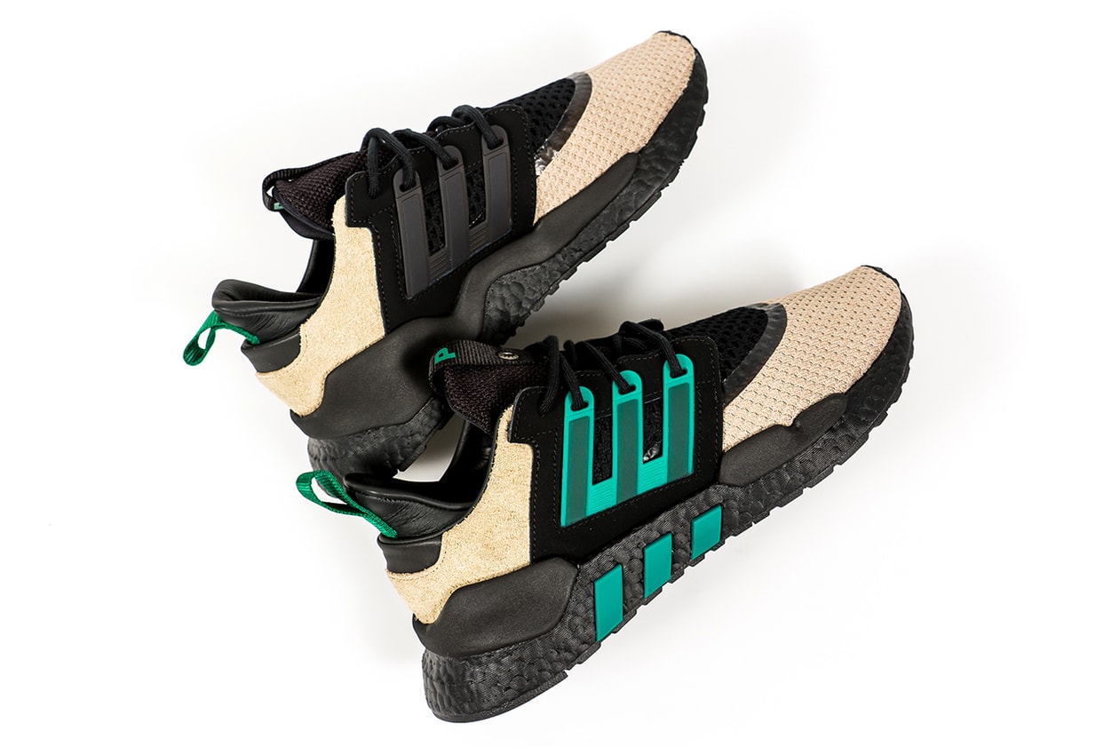 adidas Originals Consortium Packer 2018 Collab Shoe Details Shoes Trainers Kicks Sneakers Footwear Cop Purchase Buy Available October 6 6th Fall Color EQT Update 91/18 Silhouette