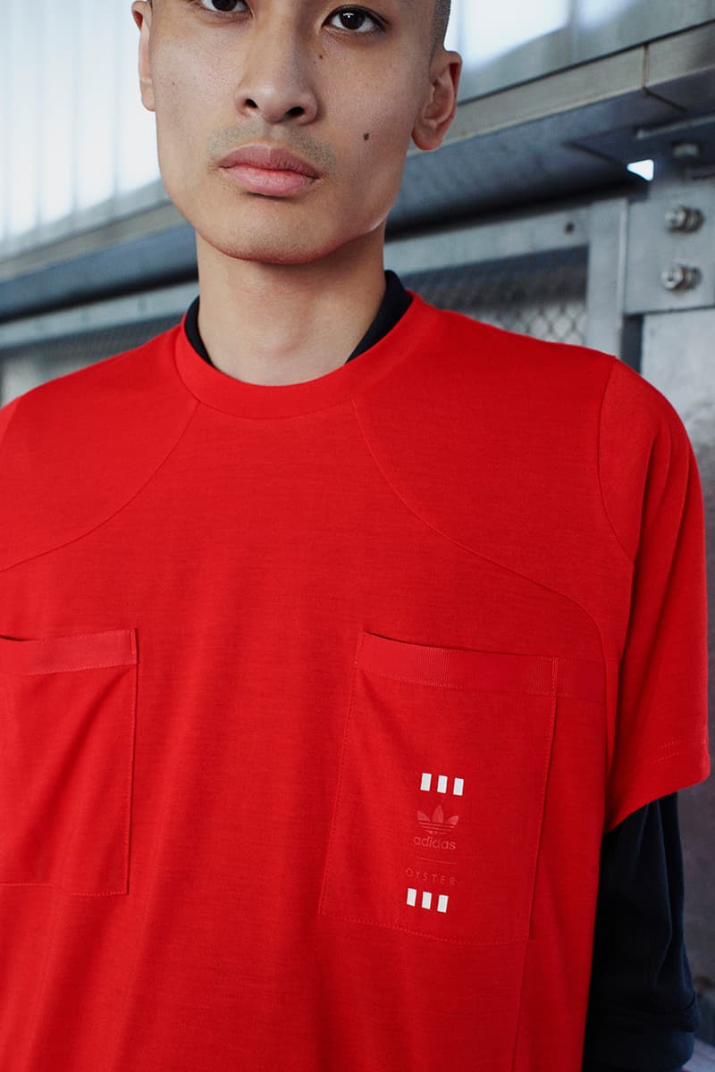 Oyster Holdings adidas originals Twinstrike ADV army footwear Woodie White capsule collection apparel travel flight track suit three stripes