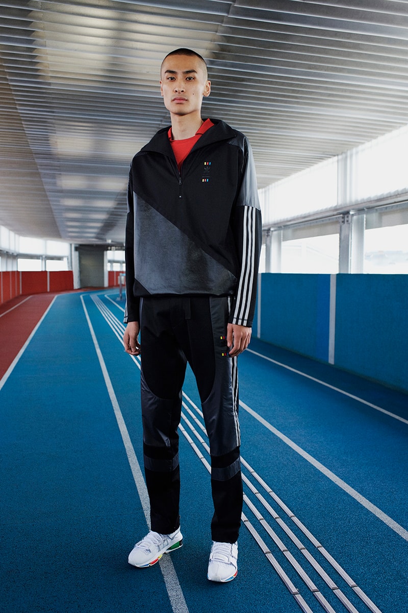 Oyster Holdings adidas originals Twinstrike ADV army footwear Woodie White capsule collection apparel travel flight track suit three stripes