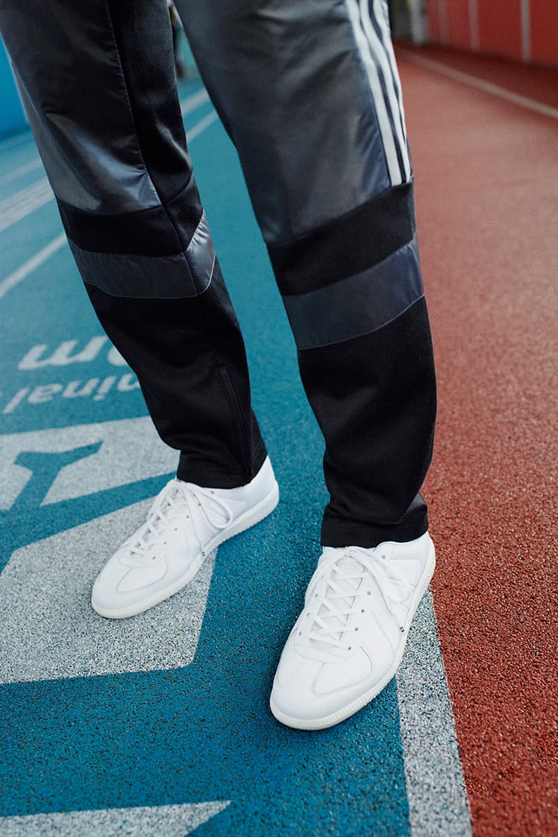 Oyster Holdings adidas originals Twinstrike ADV army footwear Woodie White capsule collection apparel travel flight track suit three stripes