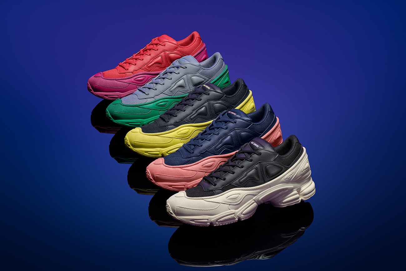 adidas by Raf Simons Fall Winter 2018 Ozweego Stan Smith release info new colorways sneakers