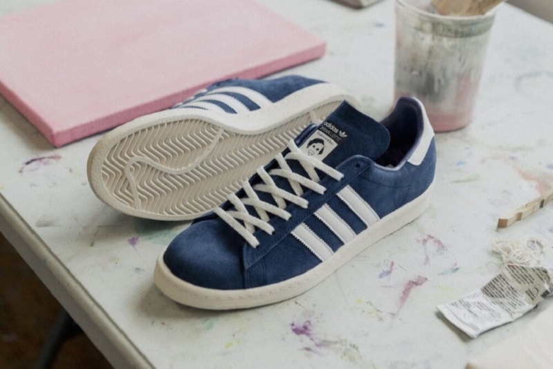 adidas skateboarding brian lotti campus 80s respect your roots sneakers shoes skating skate blue navy white 2018 september fall custom t shirts art artwork long short sleeve tees