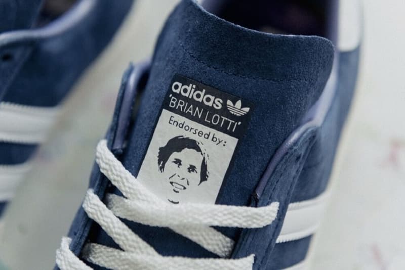 adidas skateboarding brian lotti campus 80s respect your roots sneakers shoes skating skate blue navy white 2018 september fall custom t shirts art artwork long short sleeve tees