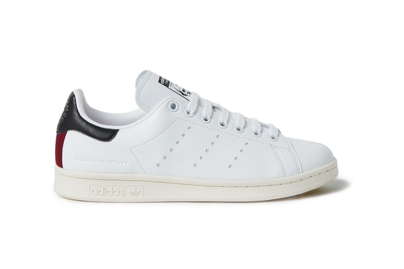 adidas Originals Stella McCartney Vegetarian Sustainable Faux Leather Leather-Free Stan Smith Sneaker Release Information Details First Look