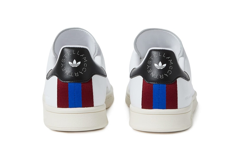 adidas Originals Stella McCartney Vegetarian Sustainable Faux Leather Leather-Free Stan Smith Sneaker Release Information Details First Look