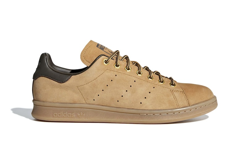 adidas Stan Smith Wheat release info mesa umber gum sneakers