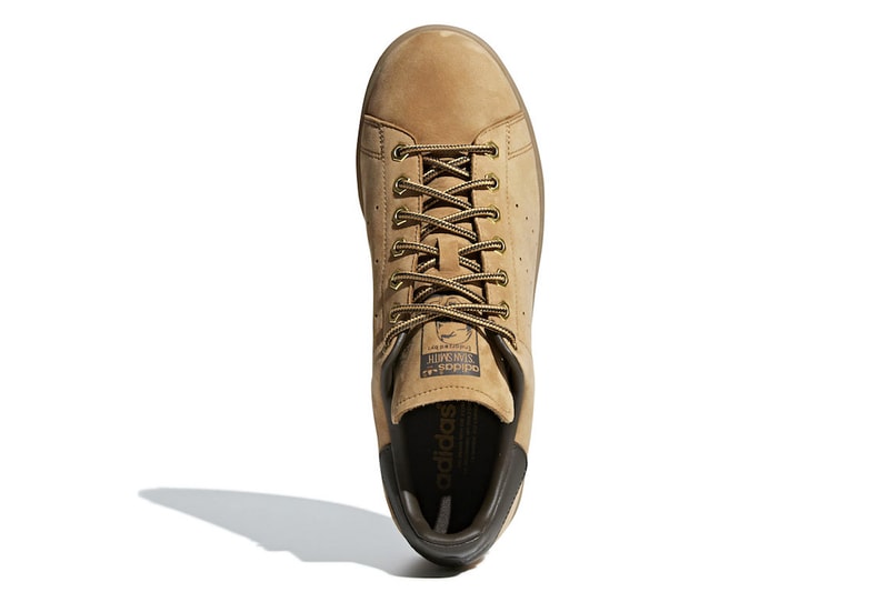adidas Stan Smith Wheat release info mesa umber gum sneakers