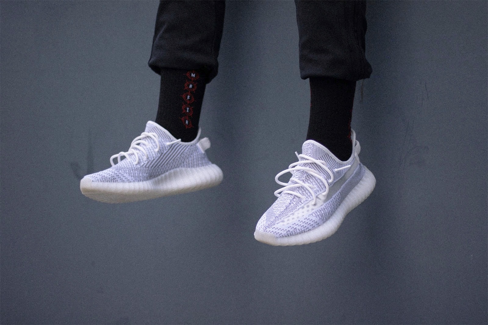 adidas YEEZY Boost 350 V2 Static Closer Look On Foot Purchase Buy Sneaker Kicks Trainers Shoes