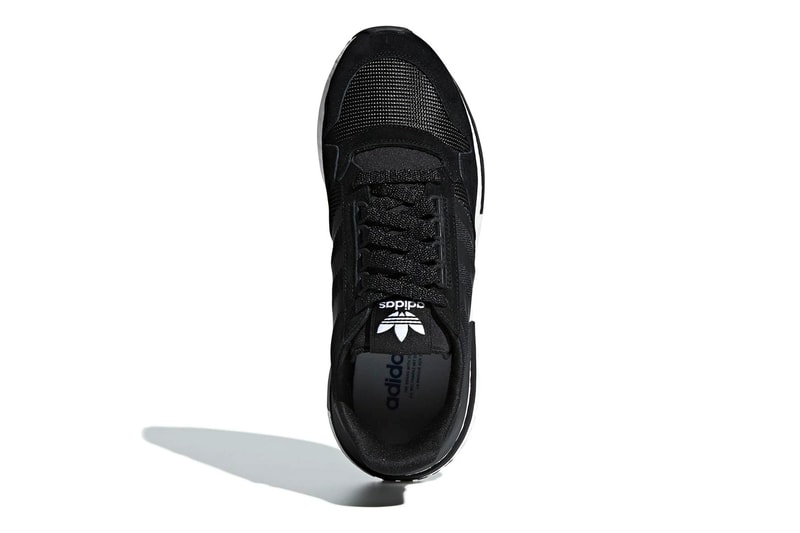 adidas ZX 500 RM Core Black Core White fall 2018 release sneakers leather suede