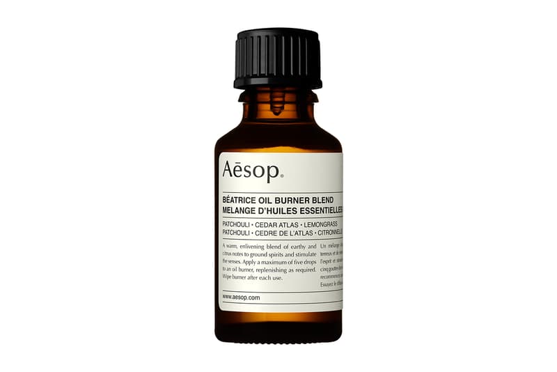 Aesop Brass Béatrice Oil Burner Blend Release Details Skincare Brand Natural Studio Henry Wilson