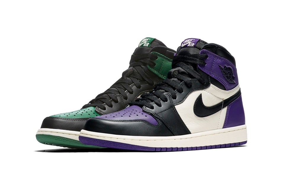 Court Purple Jordans Green And Purple 1s Court Purple Jordans