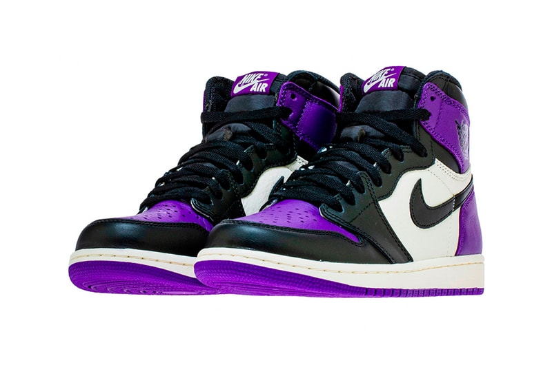 Air Jordan 1 Retro High OG Court Purple Release