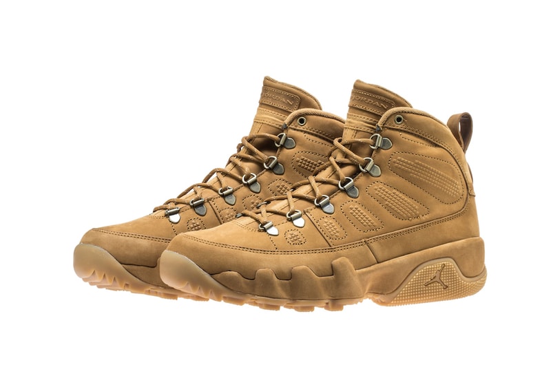 Air Jordan 9 Boot NRG Black Wheat jordan brand release info sneakers