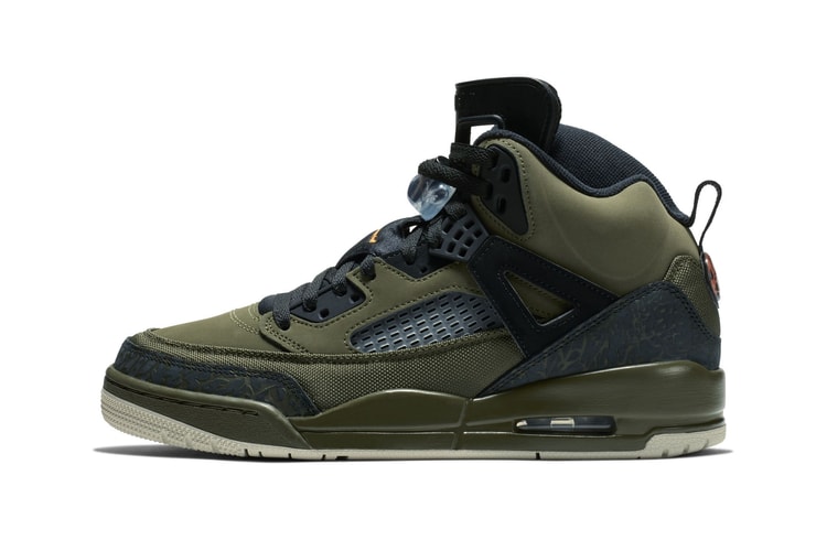 The Jordan Spiz'ike Makes a Comeback in "Olive Green/Grey"