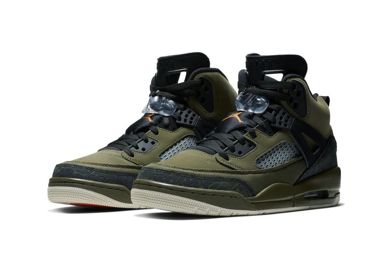 Jordan Spiz'ike "Olive Green/Grey" Release Date info price purchase buy online sneaker jordan brand spizike