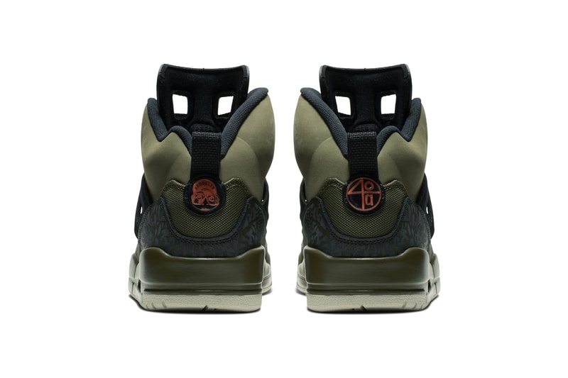 Jordan Spiz'ike "Olive Green/Grey" Release Date info price purchase buy online sneaker jordan brand spizike