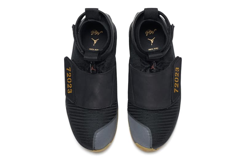 Air Jordan XX Flyknit 2018 First Look Jordan Brand Air Jordan 20 sneaker new colorway black olive gold orange release date info 